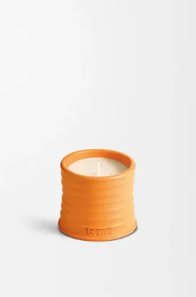 Kleine Kerze mit Orangenblüte
