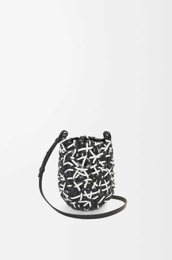 Kleine Nest Basket-Tasche aus Kalbsleder Kleine Nest Basket-Tasche aus Kalbsleder