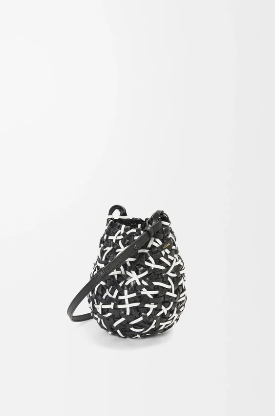 Kleine Nest Basket-Tasche aus Kalbsleder Kleine Nest Basket-Tasche aus Kalbsleder