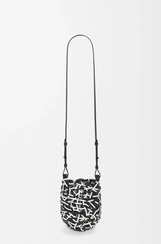 Kleine Nest Basket-Tasche aus Kalbsleder Kleine Nest Basket-Tasche aus Kalbsleder