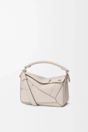 Kleine Panta Puzzle-Tasche aus glänzendem Kalbsleder