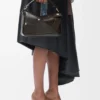 Kleine Panta Puzzle-Tasche aus glänzendem Kalbsleder Kleine Panta Puzzle-Tasche aus glänzendem Kalbsleder