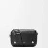 Kleine «Pebble»-Messenger-Tasche aus geschmeidigem, genarbtem Kalbsleder Kleine «Pebble»-Messenger-Tasche aus geschmeidigem, genarbtem Kalbsleder