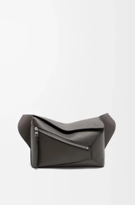 Kleine Puzzle Edge Gürteltasche aus klassischem Kalbsleder