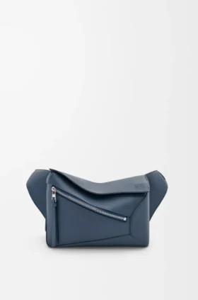 Kleine Puzzle Edge Gürteltasche aus klassischem Kalbsleder