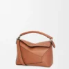 Kleine Puzzle Edge-Tasche aus klassischem Kalbsleder Kleine Puzzle Edge-Tasche aus klassischem Kalbsleder