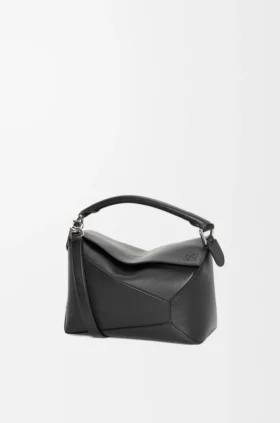 Kleine Puzzle Edge-Tasche aus klassischem Kalbsleder