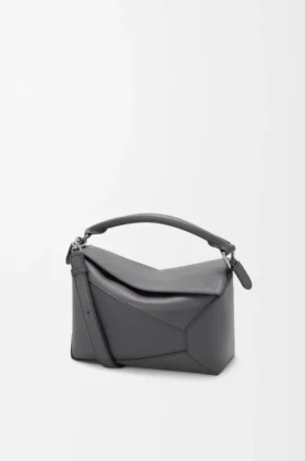 Kleine Puzzle Edge-Tasche aus klassischem Kalbsleder