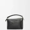 Kleine Puzzle Edge-Tasche aus klassischem Kalbsleder Kleine Puzzle Edge-Tasche aus klassischem Kalbsleder