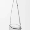 Kleine Puzzle Edge-Tasche aus laminiertem Lammleder Kleine Puzzle Edge-Tasche aus laminiertem Lammleder