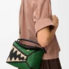 Kleine Puzzle Edge-Tasche aus Raffia und Kalbsleder Kleine Puzzle Edge-Tasche aus Raffia und Kalbsleder