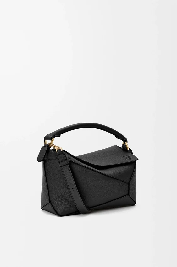 Kleine Puzzle Edge-Tasche aus weichem, genarbtem Kalbsleder Kleine Puzzle Edge-Tasche aus weichem, genarbtem Kalbsleder