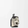 Kleine Puzzle-Tasche aus gewebtem Textil