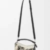 Kleine Puzzle-Tasche aus gewebtem Textil