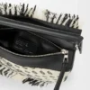 Kleine Puzzle-Tasche aus gewebtem Textil