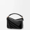 Kleine Puzzle-Tasche aus klassischem Kalbsleder und Wildleder Kleine Puzzle-Tasche aus klassischem Kalbsleder und Wildleder