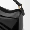Kleine Puzzle-Tasche aus klassischem Kalbsleder und Wildleder Kleine Puzzle-Tasche aus klassischem Kalbsleder und Wildleder