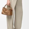 Kleine Puzzle-Tasche aus klassischem Kalbsleder und Wildleder Kleine Puzzle-Tasche aus klassischem Kalbsleder und Wildleder