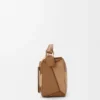Kleine Puzzle-Tasche aus klassischem Kalbsleder und Wildleder Kleine Puzzle-Tasche aus klassischem Kalbsleder und Wildleder