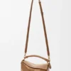 Kleine Puzzle-Tasche aus klassischem Kalbsleder und Wildleder Kleine Puzzle-Tasche aus klassischem Kalbsleder und Wildleder