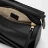Kleine Puzzle-Tasche aus klassischem Kalbsleder und Wildleder Kleine Puzzle-Tasche aus klassischem Kalbsleder und Wildleder