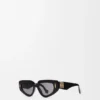 Kleine Sonnenbrille im Schmetterlings-Design Kleine Sonnenbrille im Schmetterlings-Design