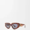 Kleine Sonnenbrille im Schmetterlings-Design Kleine Sonnenbrille im Schmetterlings-Design