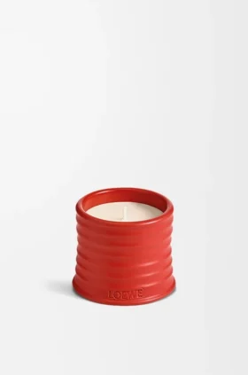 Kleine Tomatenblätter-Kerze