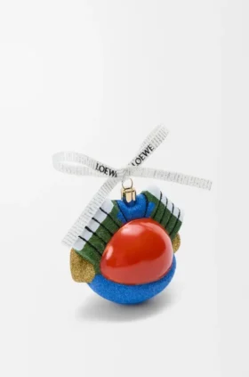Knight cat Christbaumkugel aus Glas