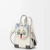 Kompakte «Futurist Cat»-Hammock-Tasche aus klassischem Kalbsleder Kompakte «Futurist Cat»-Hammock-Tasche aus klassischem Kalbsleder