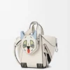 Kompakte «Futurist Cat»-Hammock-Tasche aus klassischem Kalbsleder Kompakte «Futurist Cat»-Hammock-Tasche aus klassischem Kalbsleder