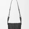 Kompakte Hammock-Tasche aus Kalbsleder