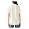 Kurzarm-T-Shirt mit Gänseblümchen-Aufdruck, rosa S6109011Si-7238