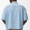 Kurzarmhemd aus Denim Kurzarmhemd aus Denim