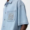 Kurzarmhemd aus Denim Kurzarmhemd aus Denim