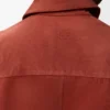 Kurzarmhemd aus Ziegenveloursleder Kurzarmhemd aus Ziegenveloursleder