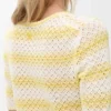 Kurzarmpullover aus Baumwollmischung