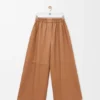 Kurze Hose aus Nappa-Lammleder Kurze Hose aus Nappa-Lammleder