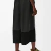 Kurze Hose aus Nappa-Lammleder und Ziegenveloursleder Kurze Hose aus Nappa-Lammleder und Ziegenveloursleder