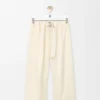 Kurze Hose mit Gürtel aus Baumwolle und Seide Kurze Hose mit Gürtel aus Baumwolle und Seide