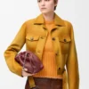 Kurze Jacke aus Lammveloursleder Kurze Jacke aus Lammveloursleder
