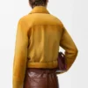 Kurze Jacke aus Lammveloursleder Kurze Jacke aus Lammveloursleder