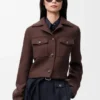 Kurze Jacke aus Wolle Kurze Jacke aus Wolle