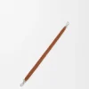 Kurzer «Arrow»-Riemen aus klassischem Kalbsleder Kurzer «Arrow»-Riemen aus klassischem Kalbsleder