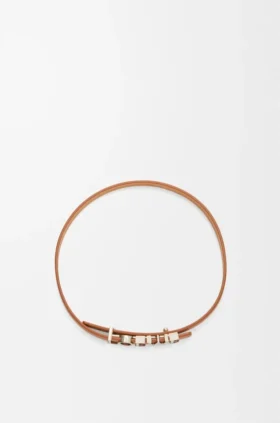 Loewe-Armband «Double Wrap» aus Kalbsleder
