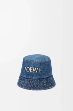 Loewe Bucket-Hut aus Denim
