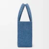 Loewe Font Tote in Raffia, mittelgross Loewe Font Tote in Raffia, mittelgross