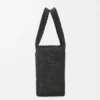 Loewe Font Tote in Raffia, mittelgross Loewe Font Tote in Raffia, mittelgross