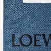 Loewe Font Tote in Raffia, mittelgross Loewe Font Tote in Raffia, mittelgross