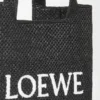 Loewe Font Tote in Raffia, mittelgross Loewe Font Tote in Raffia, mittelgross